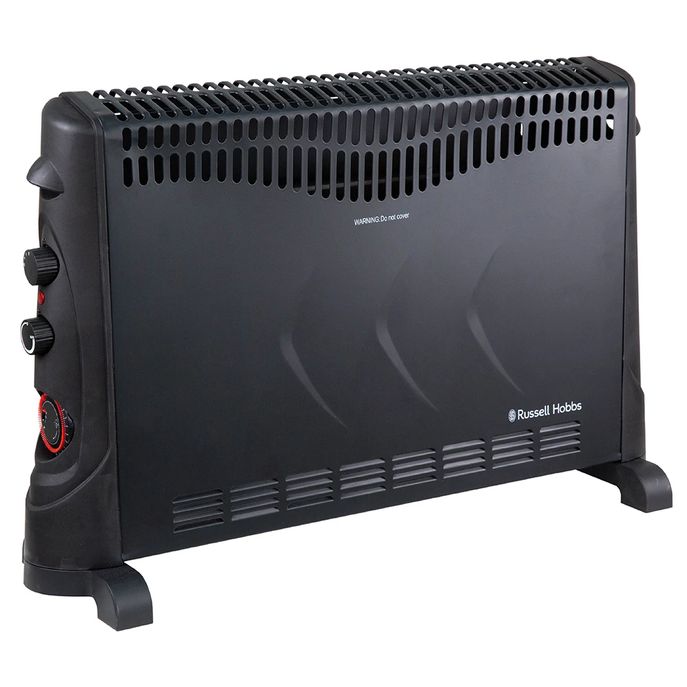 Russell Hobbs RHCVH4002B 2kW Convection Heater With Timer In Black 1 Russell Hobbs RHCVH4002B 2kW Convection Heater With Timer In Black
