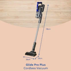 Russell Hobbs RHHS4101 Glide Pro Plus Cordless Stick Vacuum In Grey & Blue -Quality Home Appliances Store Russell Hobbs RHHS4101 Glide Pro Plus Cordless Stick Vacuum in Grey Blue Russell Hobbs 61459058