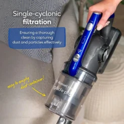 Russell Hobbs RHHS4101 Glide Pro Plus Cordless Stick Vacuum In Grey & Blue -Quality Home Appliances Store Russell Hobbs RHHS4101 Glide Pro Plus Cordless Stick Vacuum in Grey Blue Russell Hobbs 61459379