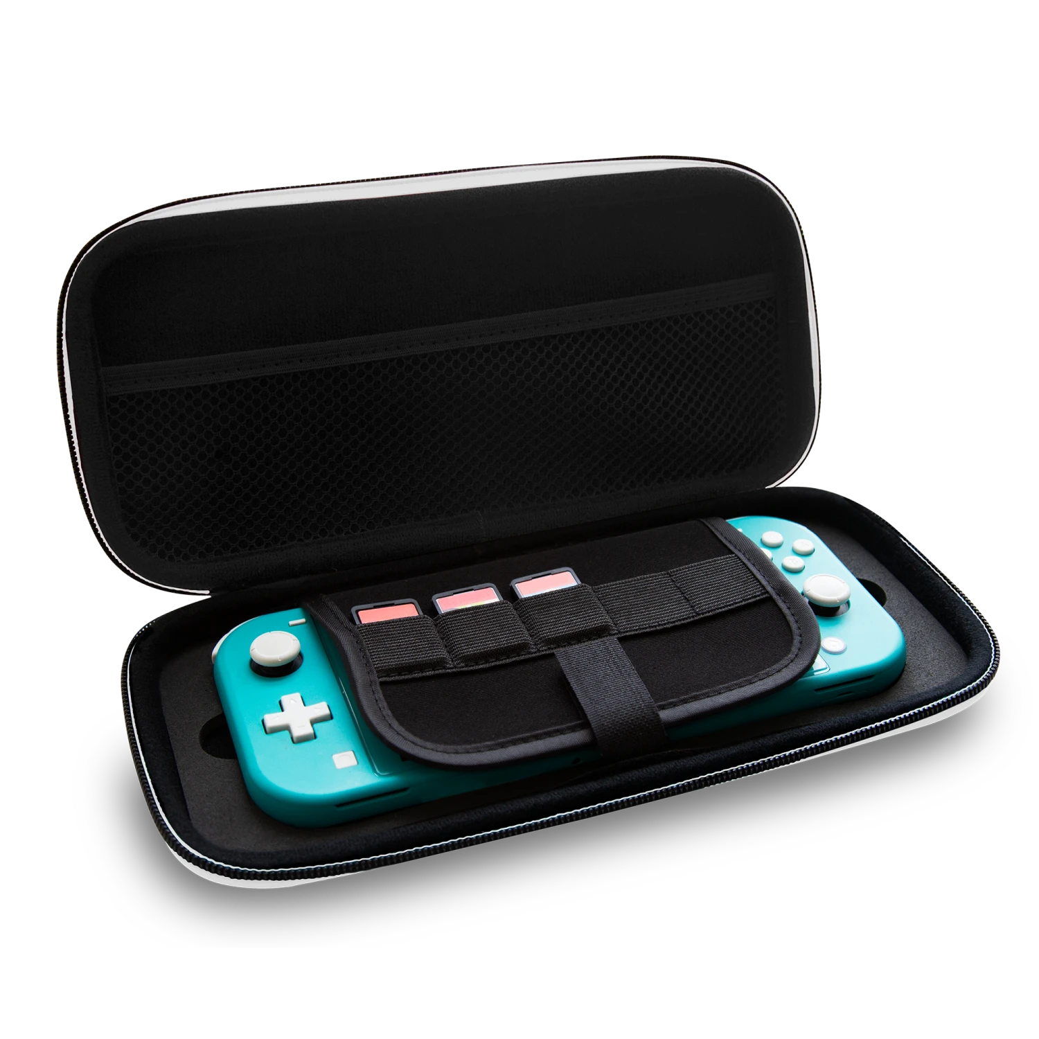 Stealth Hard-Shell Premium Travel Case For Nintendo Switch, Switch Lite & Switch OLED - Black And White 2 Stealth Hard-Shell Premium Travel Case For Nintendo Switch, Switch Lite & Switch OLED - Black And White - Image 2