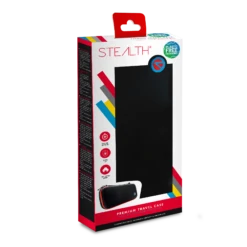 Stealth Hard-Shell Premium Travel Case For Nintendo Switch, Switch Lite & Switch OLED - Neon Red And Blue