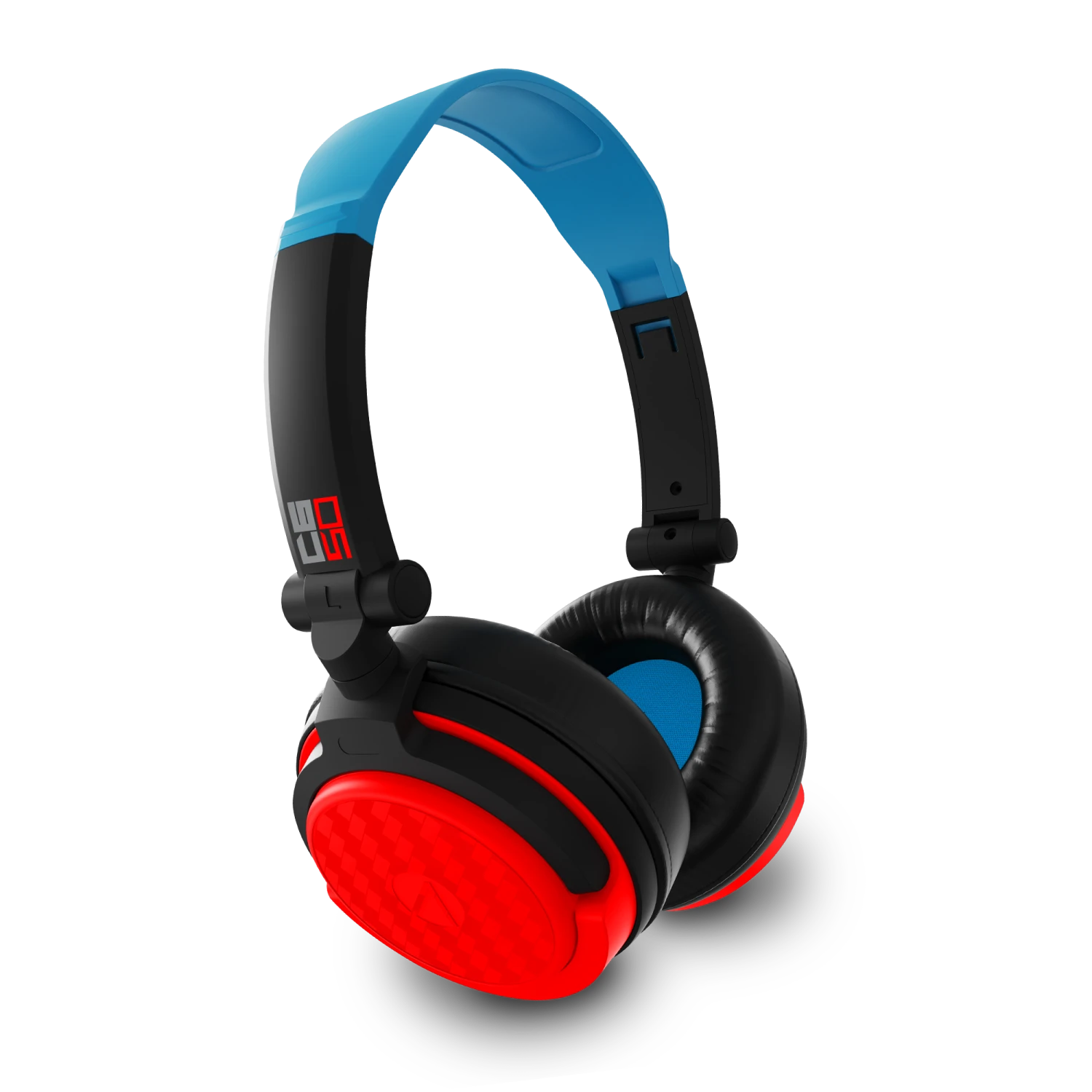 Stealth Premium Travel Kit For Nintendo Switch, Switch Lite & OLED - Gaming Headset, Braided Cable & Travel Case - Neon Red And Blue 3 Stealth Premium Travel Kit For Nintendo Switch, Switch Lite & OLED - Gaming Headset, Braided Cable & Travel Case - Neon Red And Blue - Image 3