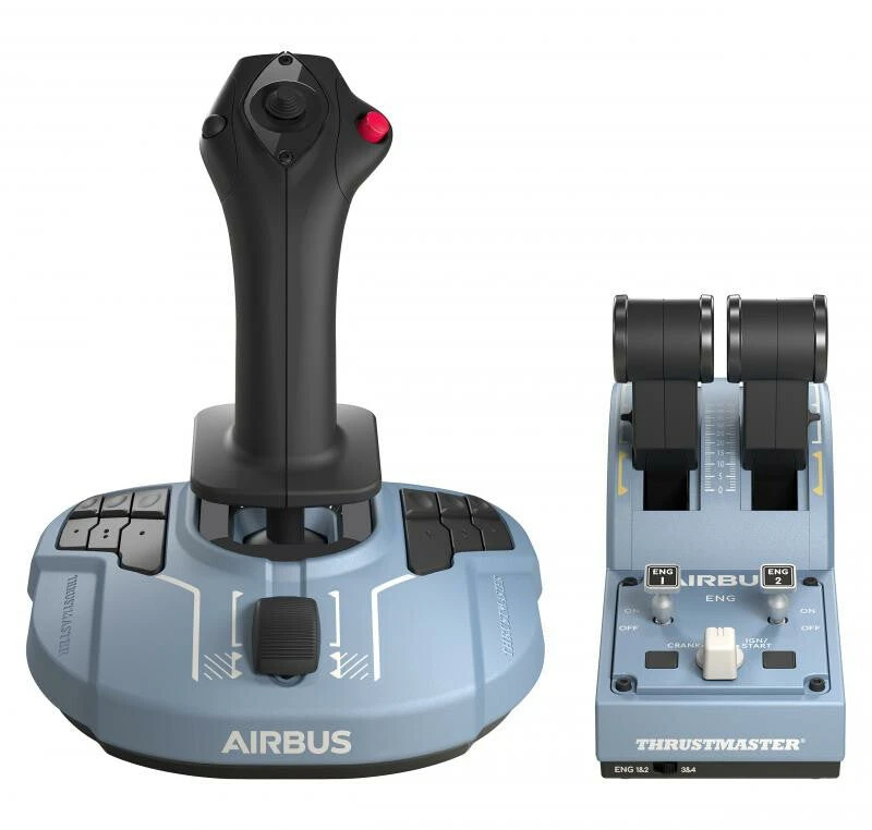 Thrustmaster Airbus Edition Black, Blue USB Joystick Analogue / Digital PC 1 Thrustmaster Airbus Edition Black, Blue USB Joystick Analogue / Digital PC
