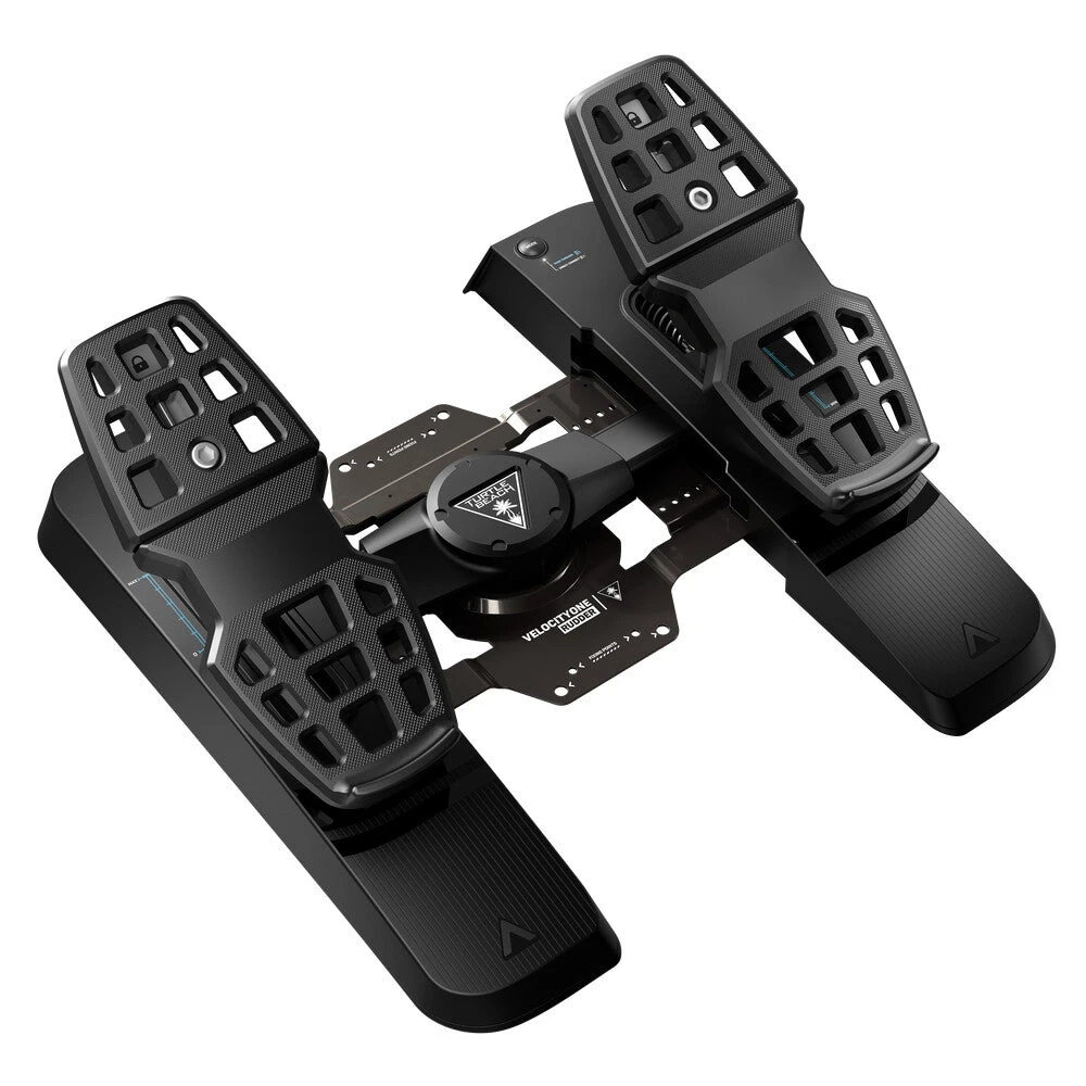 Turtle Beach VelocityOne Rudder Black USB Pedals PC, Xbox, Xbox One, Xbox Series S, Xbox Series X 1 Turtle Beach VelocityOne Rudder Black USB Pedals PC, Xbox, Xbox One, Xbox Series S, Xbox Series X