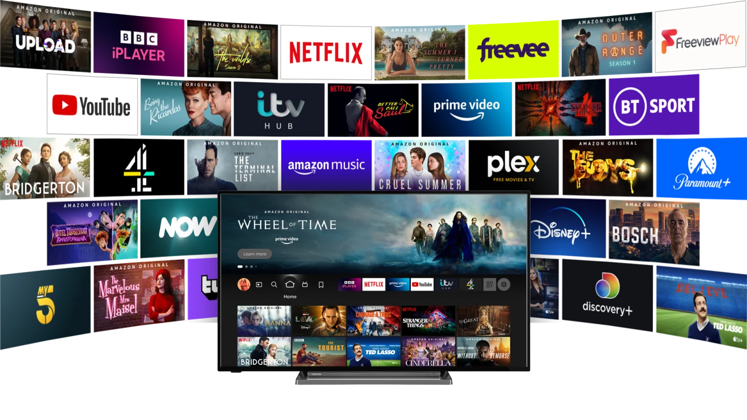 Toshiba Fire TV 50UF3D53DB 50" Smart 4K Ultra HD HDR LED Freeview TV 9 Toshiba Fire TV 50UF3D53DB 50" Smart 4K Ultra HD HDR LED Freeview TV - Image 9