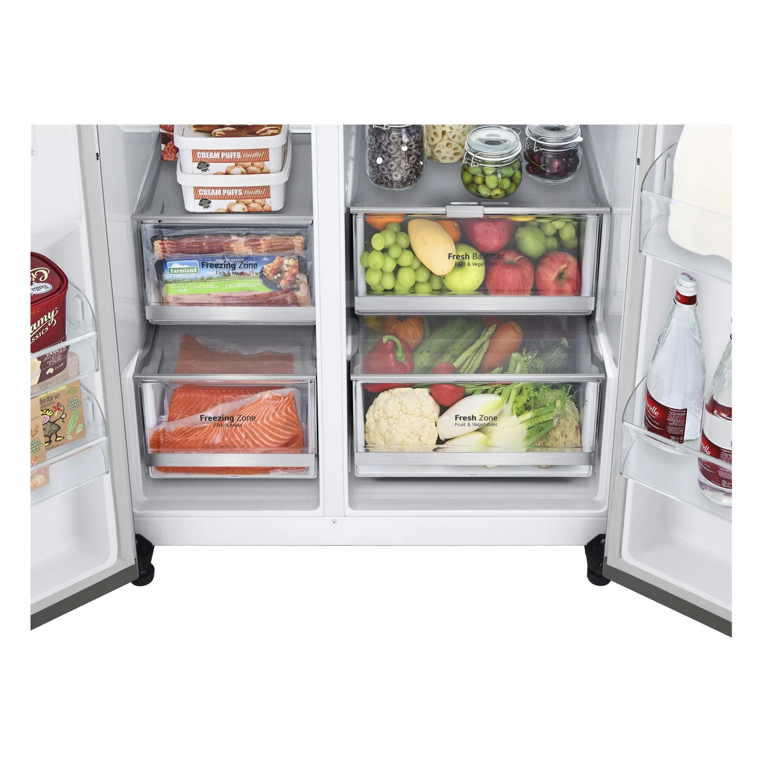LG InstaView ™ ThinQ™ GSXV90BSAE American Fridge Freezer 15 LG InstaView ™ ThinQ™ GSXV90BSAE American Fridge Freezer - Image 15
