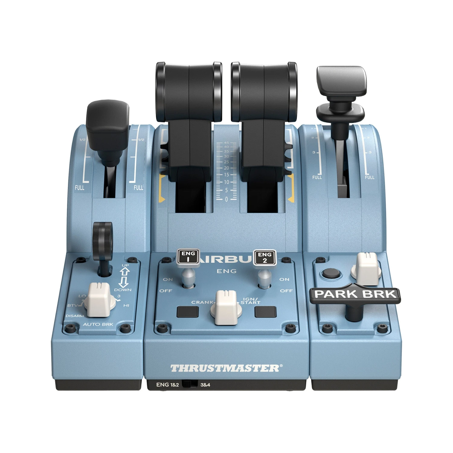 Thrustmaster TCA Quadrant Add-On Airbus Edition Black, Blue Flight Sim PC 4 Thrustmaster TCA Quadrant Add-On Airbus Edition Black, Blue Flight Sim PC - Image 4