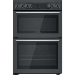 Hotpoint CD67V9H2CA/UK Cooker Freestanding Cooker Ceramic Black A