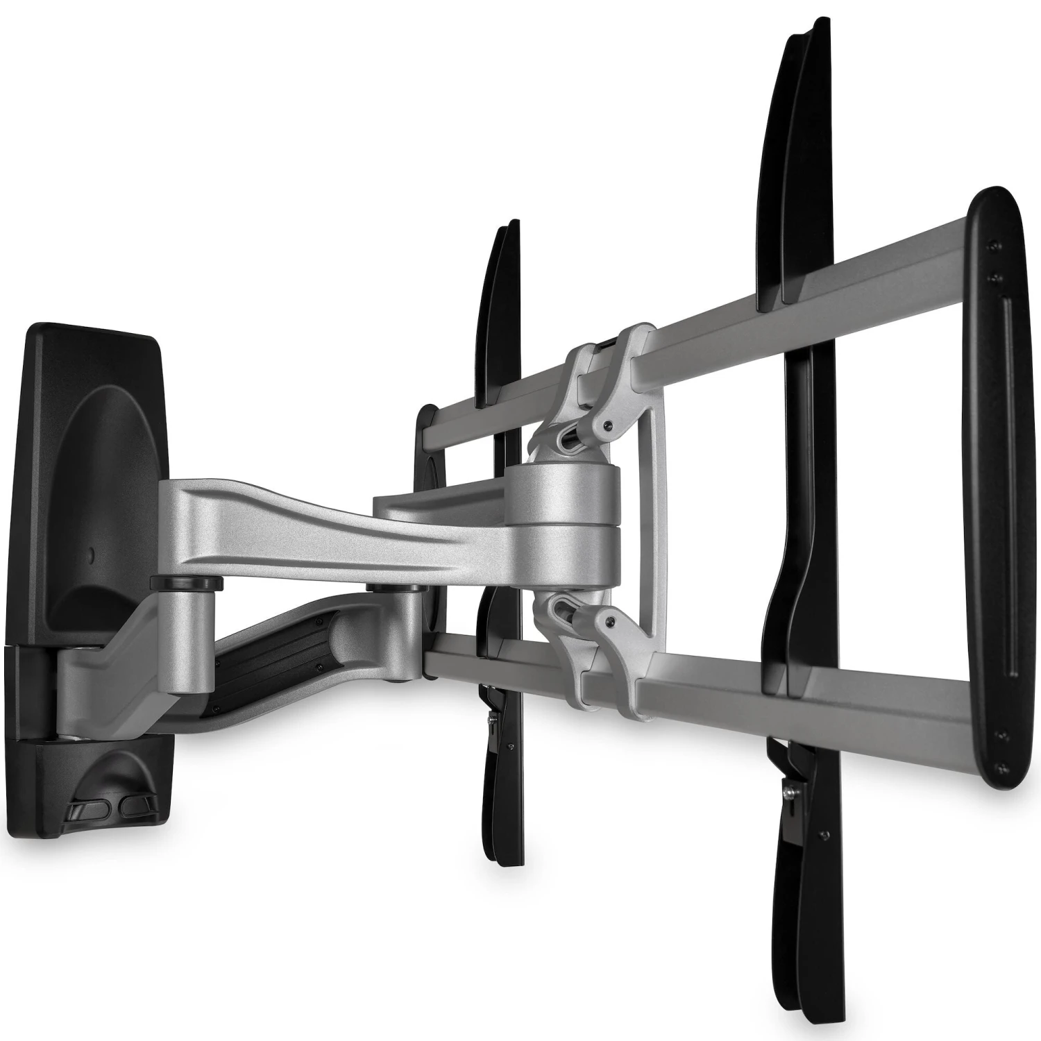 StarTech.com Full Motion TV Wall Mount - Heavy Duty Articulating TV Wall Mount Bracket For 32" To 75" (165lb/75kg) VESA Display - Universal Adjustable Tilt/Swivel Flat Screen Arm - Silver 7 StarTech.com Full Motion TV Wall Mount - Heavy Duty Articulating TV Wall Mount Bracket For 32" To 75" (165lb/75kg) VESA Display - Universal Adjustable Tilt/Swivel Flat Screen Arm - Silver - Image 7