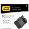 OtterBox USB-C PD GaN UK Wall Charger 45W, USB-C Fast Charger For Smartphone And Tablet, Drop Tested, Rugged, Ultra Durable, Black