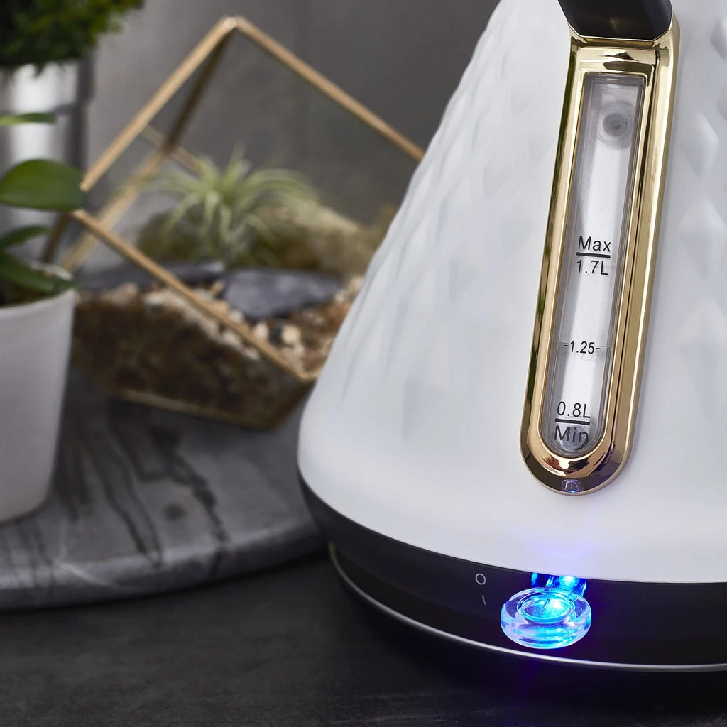 Swan Gatsby Electric Kettle 1.7 L 3000 W White 3 Swan Gatsby Electric Kettle 1.7 L 3000 W White - Image 3