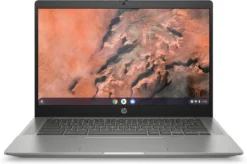 HP Chromebook 14b-ns0005na 35.6 Cm (14") Full HD AMD Athlon Silver 3050C 4 GB DDR4-SDRAM 64 GB EMMC Wi-Fi 6 (802.11ax) ChromeOS Silver