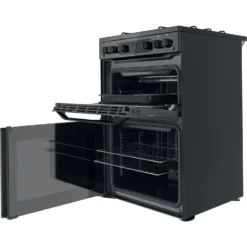 Hotpoint HDM67G0CMB/UK Cooker Freestanding Cooker Gas Black A -Quality Home Appliances Store c39ab835505f2f80cbd2fa43d16bbd22