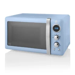 Swan Blue 800W Digital Microwave