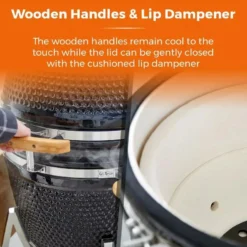 Tower Kamado XL Barbecue Barrel Charcoal (fuel) Black 29 Tower Kamado XL Barbecue Barrel Charcoal (fuel) Black -Quality Home Appliances Store cb02d95316b1796a3526bb221540c35c