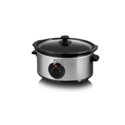 Swan SF17020N Slow Cooker 3.5 L 200 W Stainless Steel