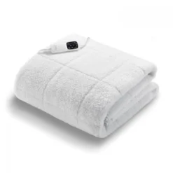 Dreamland 16695C Scandi Sherpa Double Full Bed Size Heated Underblanket