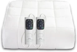 Dreamland 16888C Organic Cotton Double Matress Protector With Dual Control