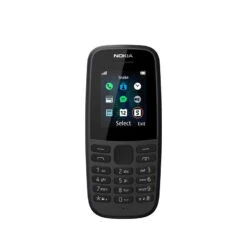 Nokia 105 (2019 Edition) 1.77 Inch UK SIM Free Feature Phone (Single SIM) – Black