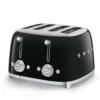 Smeg TSF03BLUK Toaster 4 4 Slice(s) 2000 W Black