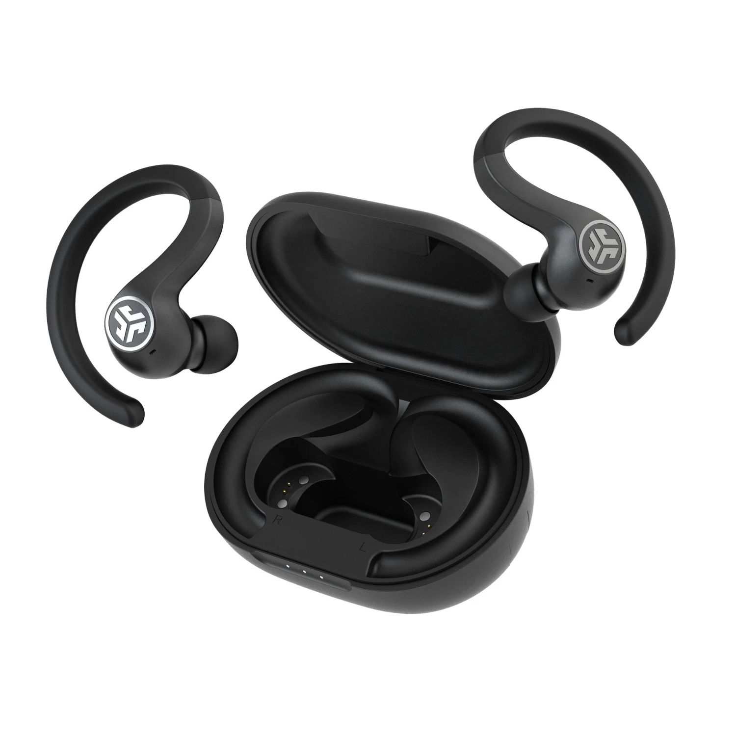JLab Jbuds Air In-Ear Sports True Wireless Earbuds - Black 6 JLab Jbuds Air In-Ear Sports True Wireless Earbuds - Black - Image 6