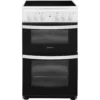 Indesit ID5V92KMW/UK Cooker Freestanding Cooker Electric Ceramic Black, White A
